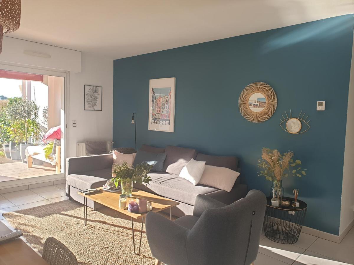 Appartement Calme Avec Jardin Bidart Biarritz Exteriör bild